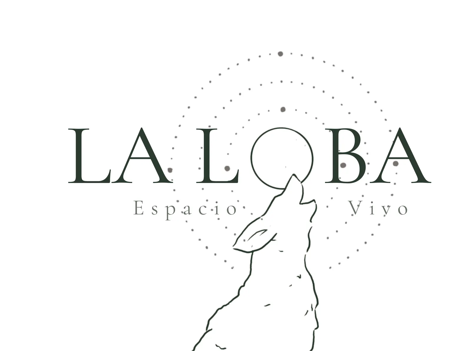 Versión en positivo del logotipo con el descriptor Espacio Vivo.