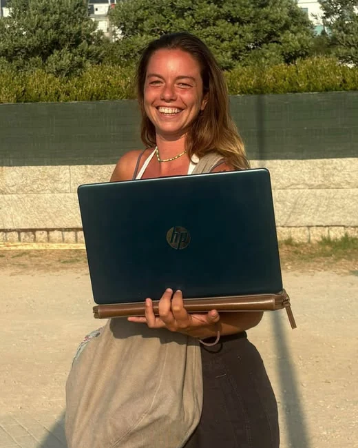 María García Durán sonriendo a cámara.